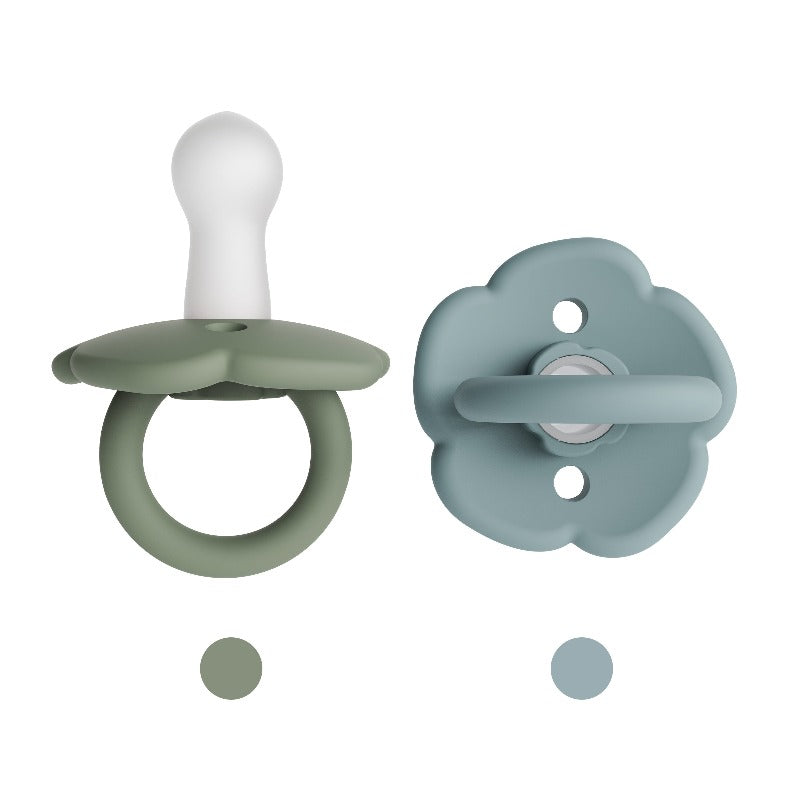 Astrid Classic Silicone Pacifier (Ether/Sage)