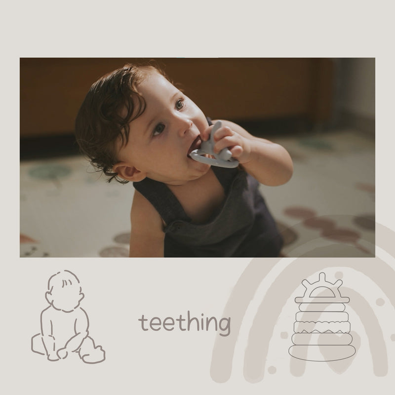 Personalized Stacking Teething Rings